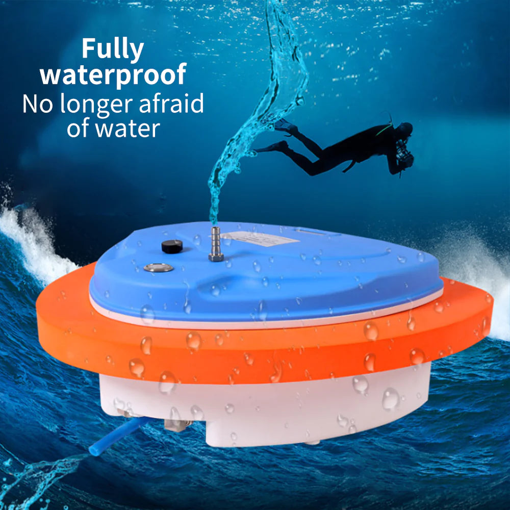 AQUAROBO-510 Scuba Diving Ventilator,Diving Ventilator, Portable Rechargeable Scuba Diving Tank, 3.5~5 Hours (Used Products, Not Returnable Once Sold)