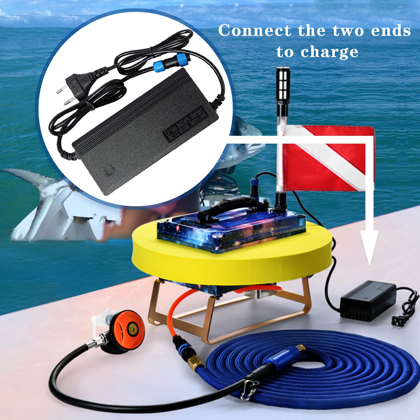 Aquarobo Dive Systems Accessory  510/519/619/919 Chargers for Equipment