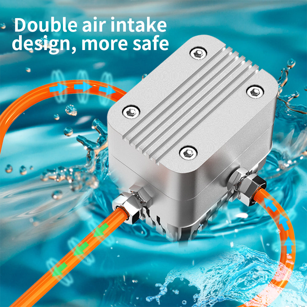 AQUAROBO-619 Scuba Diving Ventilator,Diving Ventilator, Portable Rechargeable Scuba Tanks Diving System(4~5 Hours)